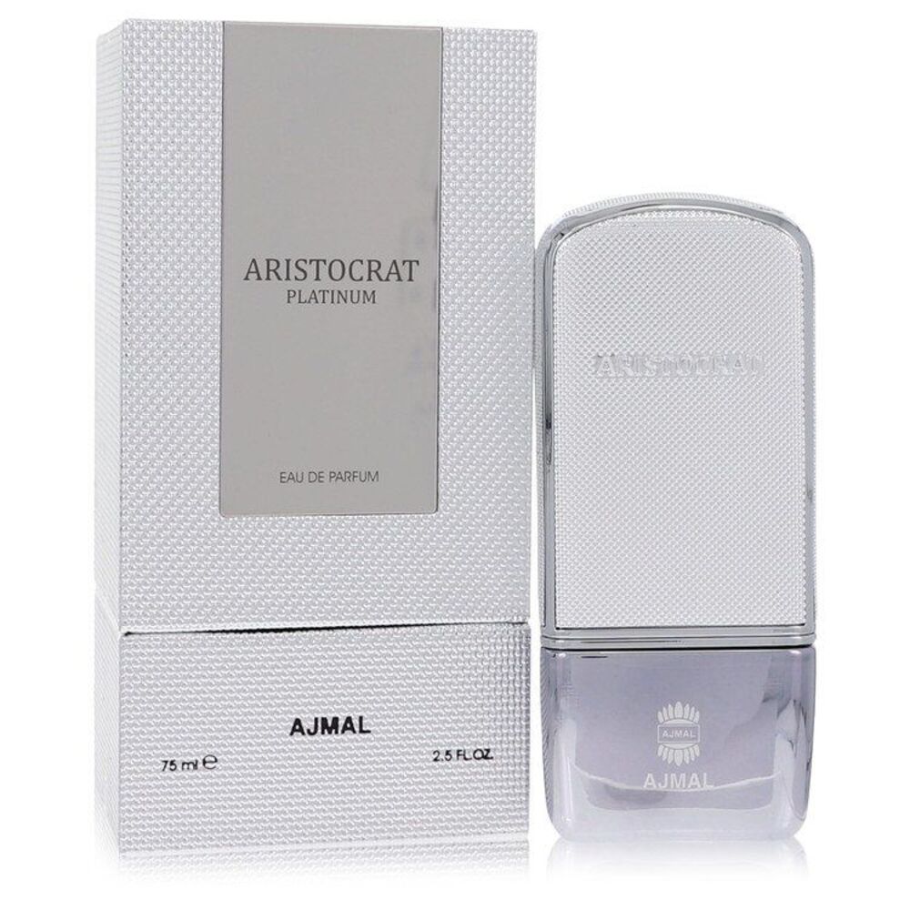 Ajmal Aristocrat Platinum Eau De Parfum Men Silver